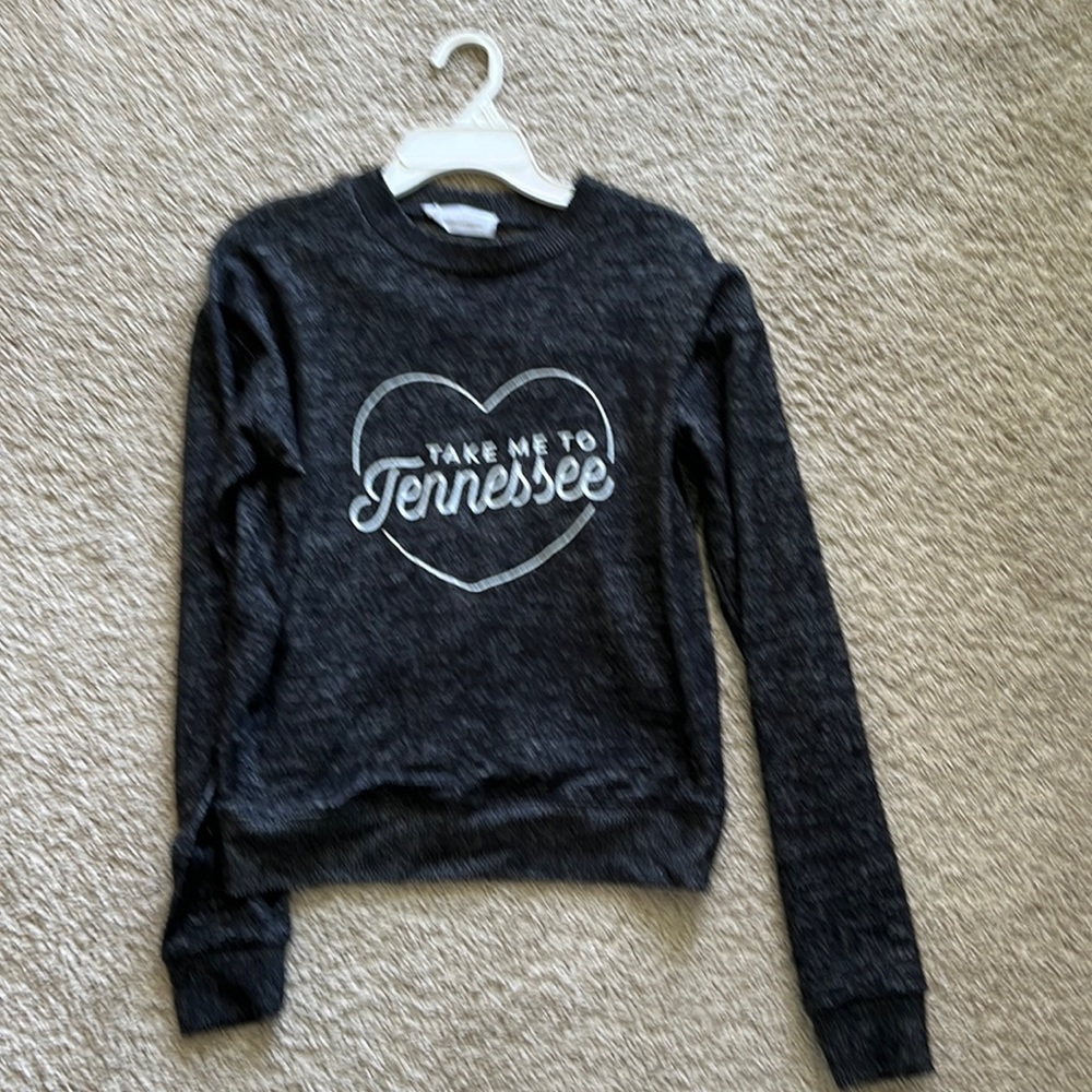 Super soft black Take me to Tennessee sweatshirt